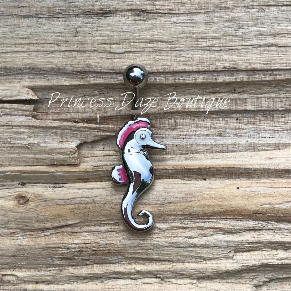Seahorse Belly Button Ring